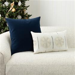 Solstice Coastal Beach Sand Indoor Outdoor Lumbar Pillow - 12x20|