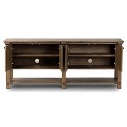 Gavin Rustic Lodge Tan Oak Rectangular Sideboard|