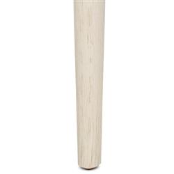 Lara Rustic Lodge Beige Striped Off White Oak Windsor Dining Side Chair|