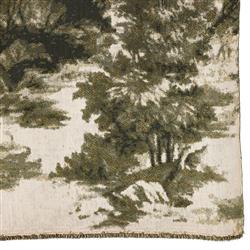 Estelle Olive Green Landscape Tapestry - 70x54|