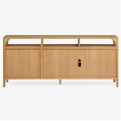 Abdiel Modern Classic Oak Wood Sideboard|
