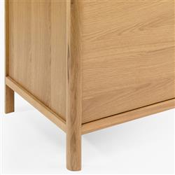 Abdiel Modern Classic Oak Wood Sideboard|