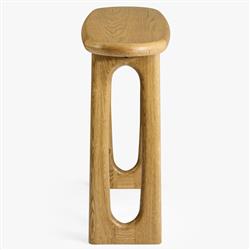 Arley Modern Classic Oak Wood Console Table|