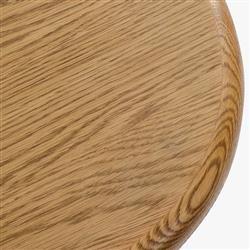 Arley Modern Classic Oak Wood Side Table|