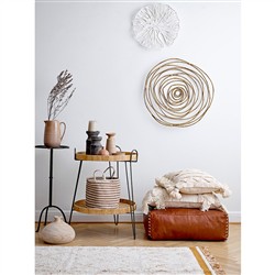 Felix French Country Black Iron Round Drink Table|