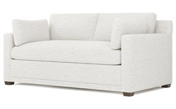 Weybridge Heathered Ivory Performance Bench Cushion Sleeper Sofa - 75Gǥ|