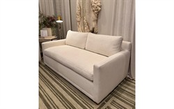 Weybridge Heathered Ivory Performance Bench Cushion Sleeper Sofa - 75Gǥ|