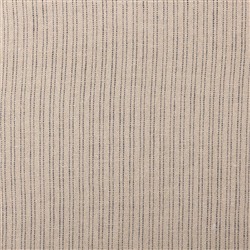 Desiree French Country Beige Striped Slipcovered Dining Arm Chair|