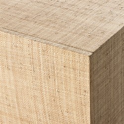 Sienna Modern Classic Beige Raffia Sideboard|