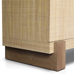 Sienna Modern Classic Beige Raffia Sideboard|