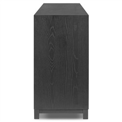 Clarence Modern Classic Black Oak Dresser|