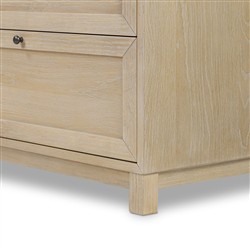 Clarence Modern Classic Light Brown Oak Dresser|