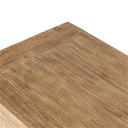 Nerin Coastal Beach Distressed Brown Wood Sideboard|