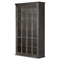 Dawson Updated Traditional Smoked Black Oak Cabinet|