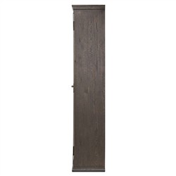 Dawson Updated Traditional Smoked Black Oak Cabinet|