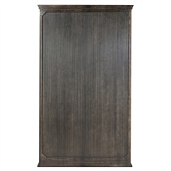 Dawson Updated Traditional Smoked Black Oak Cabinet|