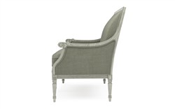Juliette Sage Velvet Provence Sage Settee|