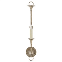 Lianna French Country Bronze Iron Single Light Wall Sconce|