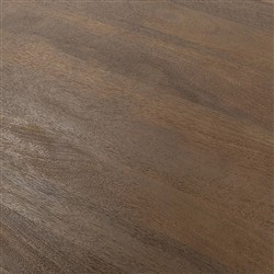 Beatrix Updated Traditional Brown Mango Wood Round Dining Table - 60"|