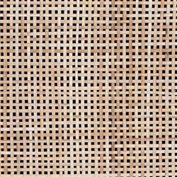 Emilie Mid Century Black Mango Wood Woven Cane Iron Base Media Console - 65"W Overstock|