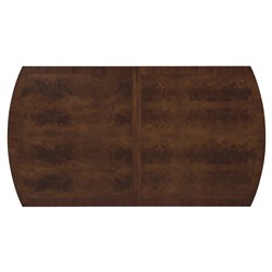 Alaine Updated Traditional Dark Extendable Rectangular Dining Table - 82-122"|