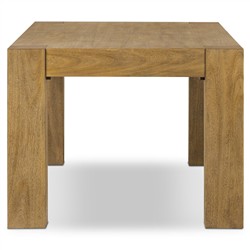 Kinsey Rustic Lodge Brown Wood Rectangular Dining Table - 72"|