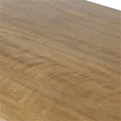 Kinsey Rustic Lodge Brown Wood Rectangular Dining Table - 72"|