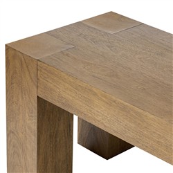 Kinsey Rustic Lodge Brown Wood Dining Bench|