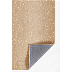 Hayde Modern Classic Beige Ombre Wool Animal Patterned Rug - 3'6"x5'6"|