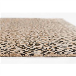 Ventura Modern Classic Beige Wool Animal Patterned Rug - 3'6"x5'6"|