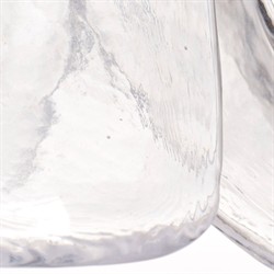 Isolde Updated Traditional Clear Glass Petal Pendant|