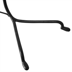 Camilla Coastal Seagrass Shade Black Iron Table Lamp|