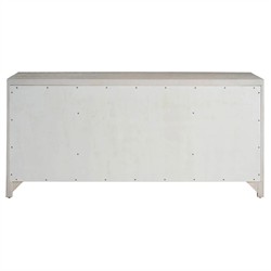 Isabella Modern Classic Fluted White Oak Credenza|