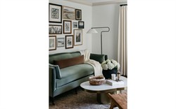 Madeline Heathered Ivory Performance Sofa - 84"|