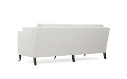 Madeline Heathered Ivory Performance Sofa - 84"|