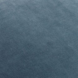 Stella French Country Dark Blue Cotton Scallop Throw Pillow - 18x18|