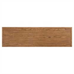 Anjana Coastal Beach Brown Oak Double Dresser|