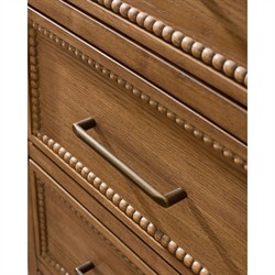 Anjana Updated Traditional Brown Oak Dresser|