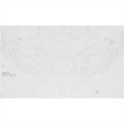 Poema Updated Traditional White Marble Black Wood Double Dresser|