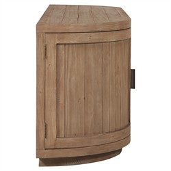 Neriah Rustic Lodge Brown Reclaimed Wood Media Cabinet - 71"|