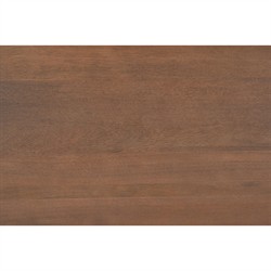 Bella Modern Classic Brown Mango Wood Rectangular Scalloped Coffee Table|