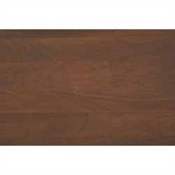 Bella Modern Classic Brown Mango Wood Scalloped Double Dresser|