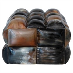 Tellulah Coastal Black Horn Bubble Decorative Box|