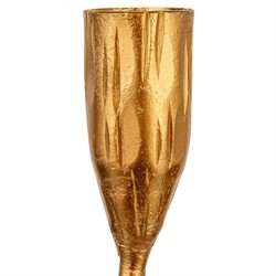 Elani Traditional Brass Iron Taper Candleholder - Set of 4|