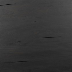 Duke Updated Traditional Dark Reclaimed Wood Round Bistro Table - 33"|