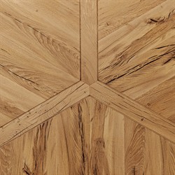 Reese Modern Classic Natural Reclaimed Oak Drum Coffee Table|