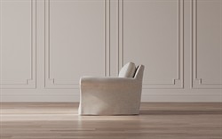 Ameerah Sea Salt Performance Slipcovered Chair|