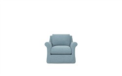 Ameerah Eggshell Blue Performance Slipcovered Chair|