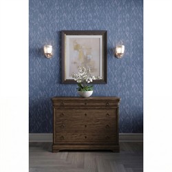 Delphina French Country Brown Oak Wood Dresser|