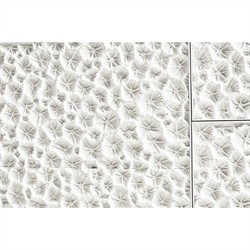 Maris Coastal Beach White Coral Patterned Oak Wood Media Cabinet - 102"|